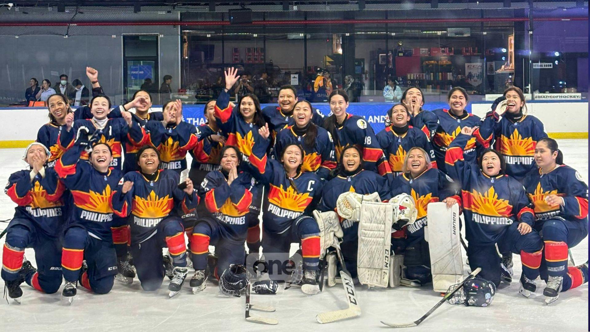 Philippines headed to gold medal match in inaugural SEA Games women’s ice hockey